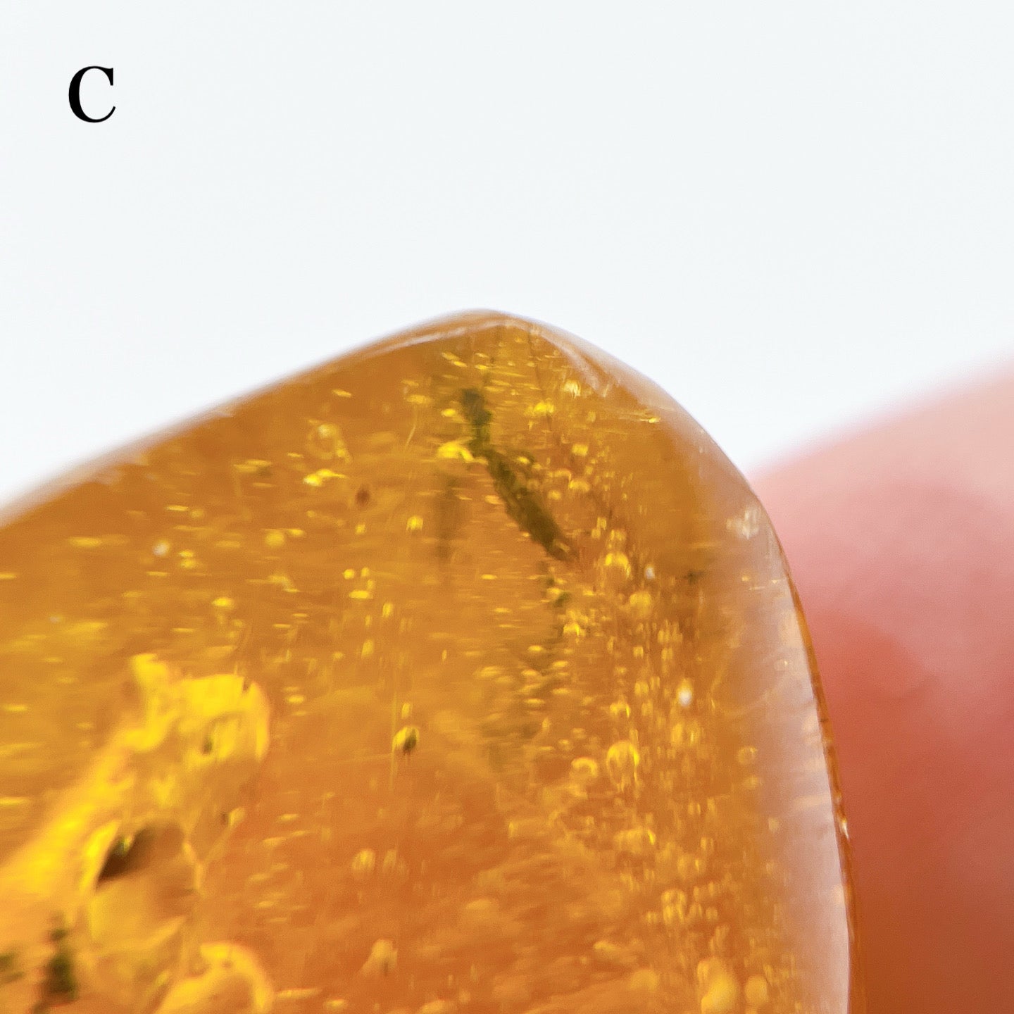 Blue amber with insects 【AB001A~J】