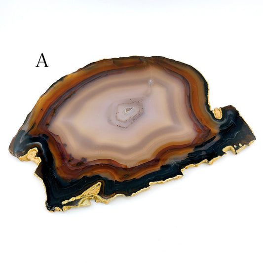 Natural Agate plate【PL015A~F】