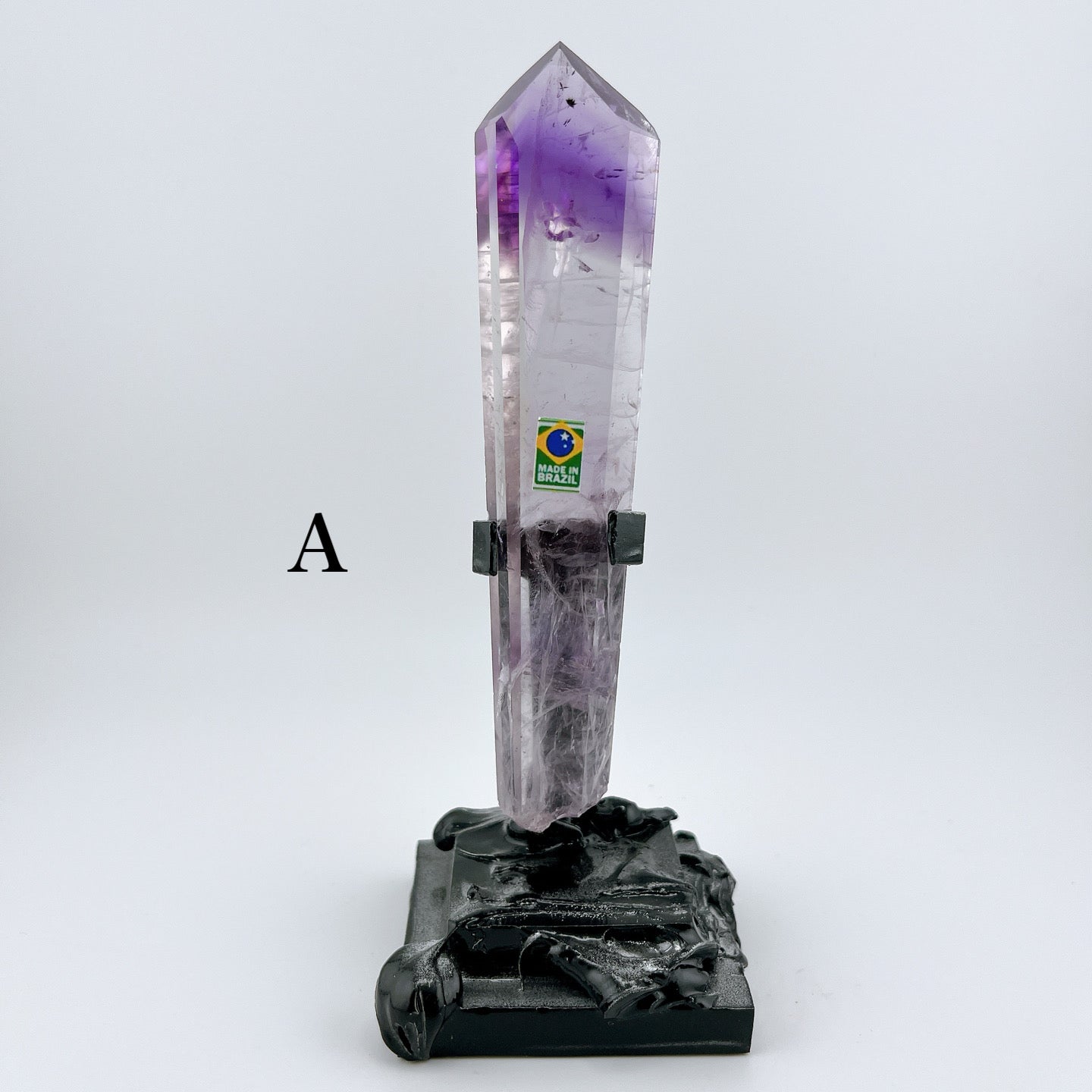 Phantom Amethys point with stand (15000~18000)【AM022A~E】