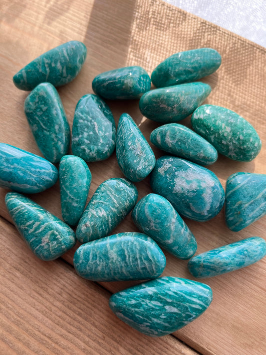 Amazonite tumble 3peace set【AZ001】★ランダム発送