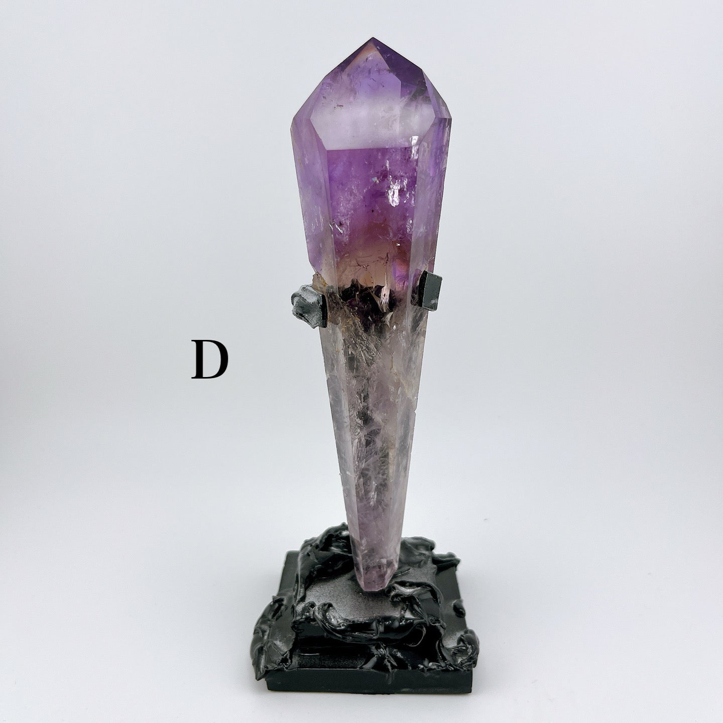 Phantom Amethys point with stand (15000~18000)【AM022A~E】