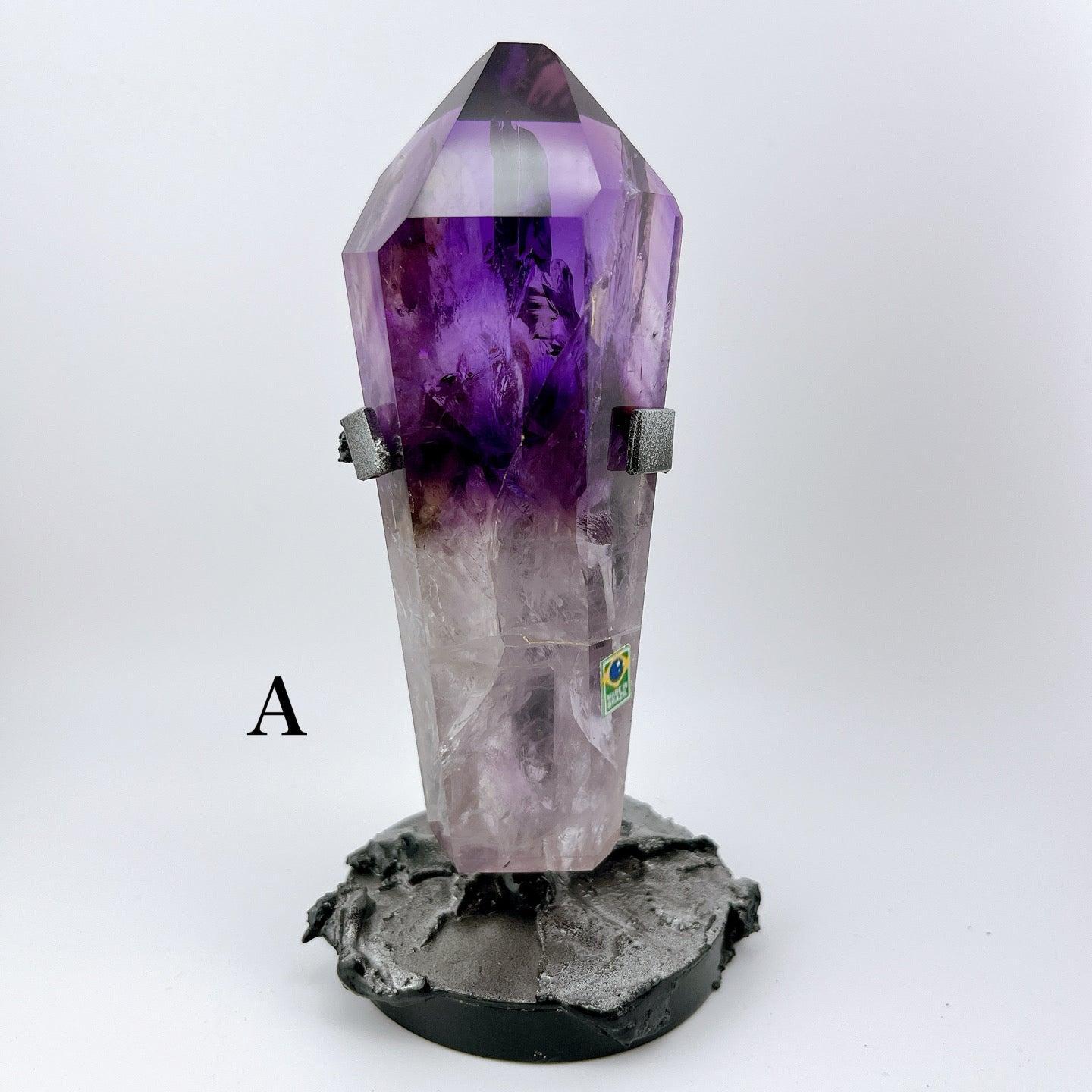 Phantom Amethys point with stand (20000~22000)【AM023A~D】