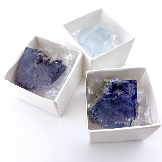 Yaogangxian Fluorite (6000)【FO017A~C】