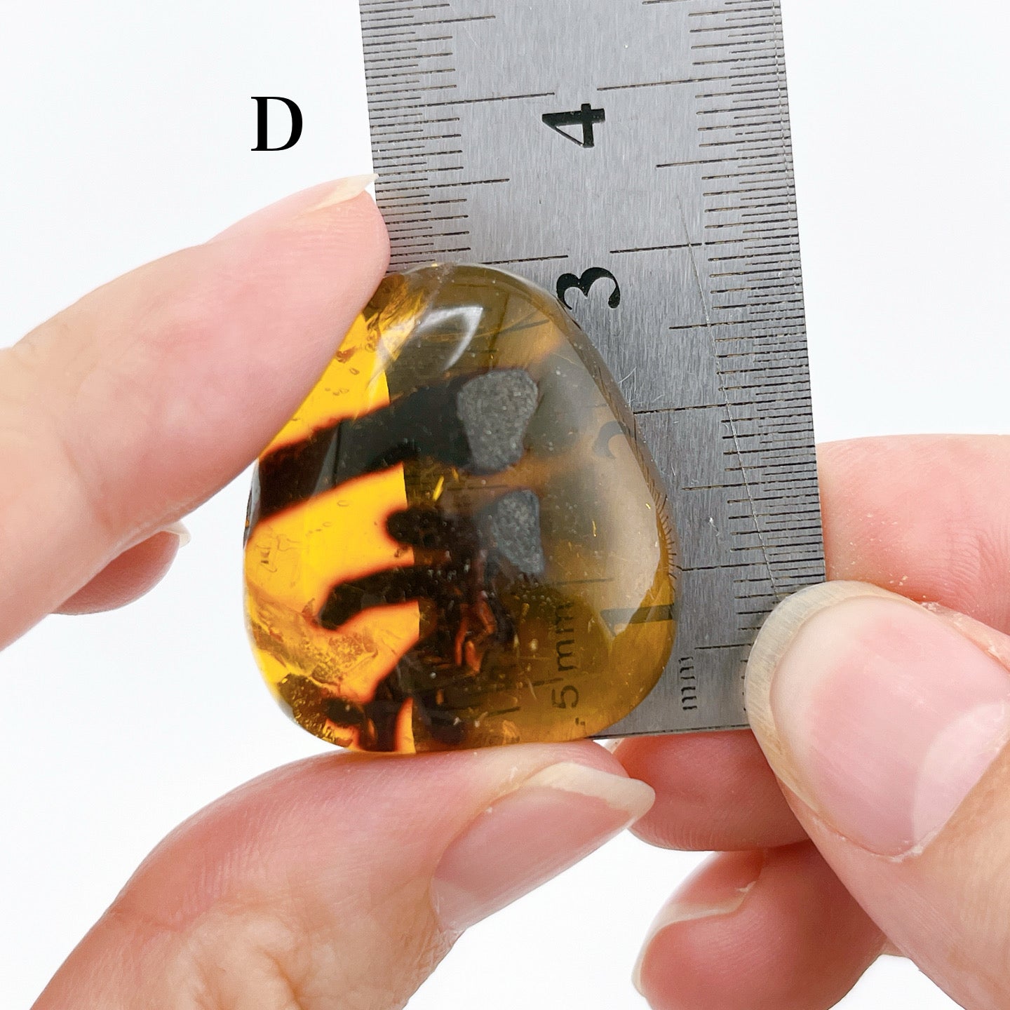 Blue amber with insects 【AB001A~J】