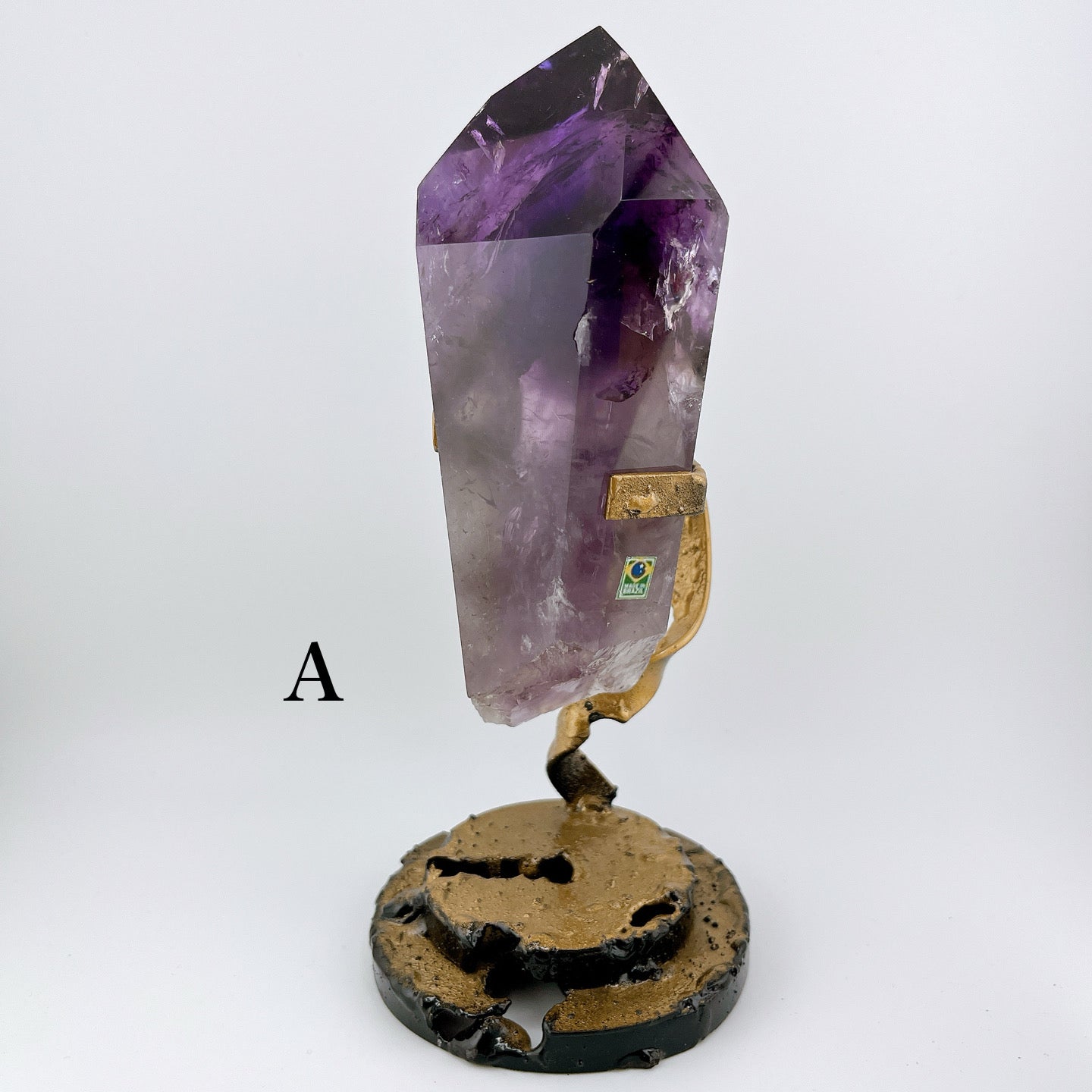 Phantom Amethys point with stand (23000~25000)【AM024A~D】