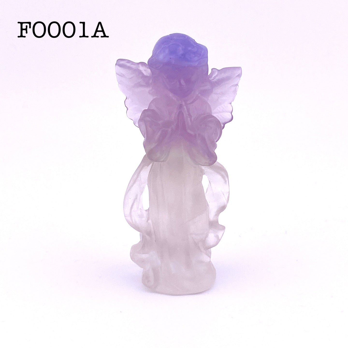 Fluorite angel SMALL ①【FO001A】【FO001B】【FO001C】【FO001D】