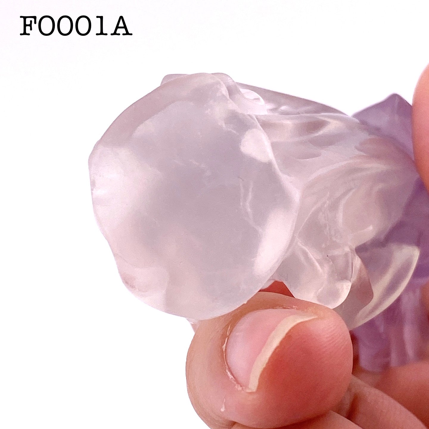 Fluorite angel SMALL ①【FO001A】【FO001B】【FO001C】【FO001D】