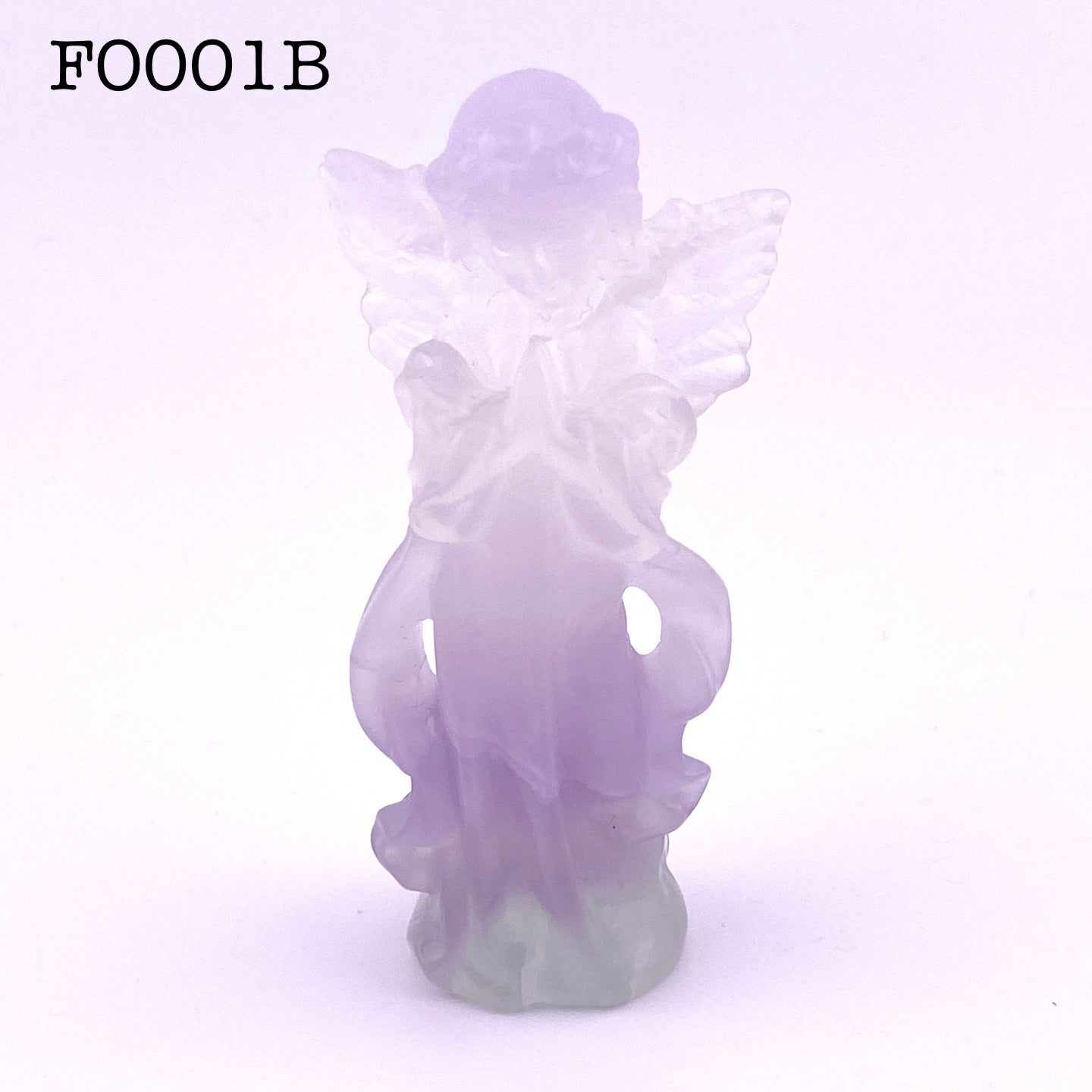 Fluorite angel SMALL ①【FO001A】【FO001B】【FO001C】【FO001D】