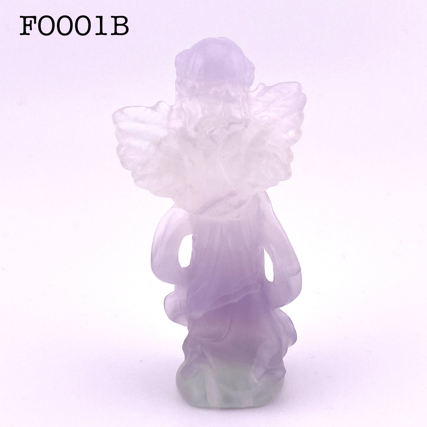 Fluorite angel SMALL ①【FO001A】【FO001B】【FO001C】【FO001D】