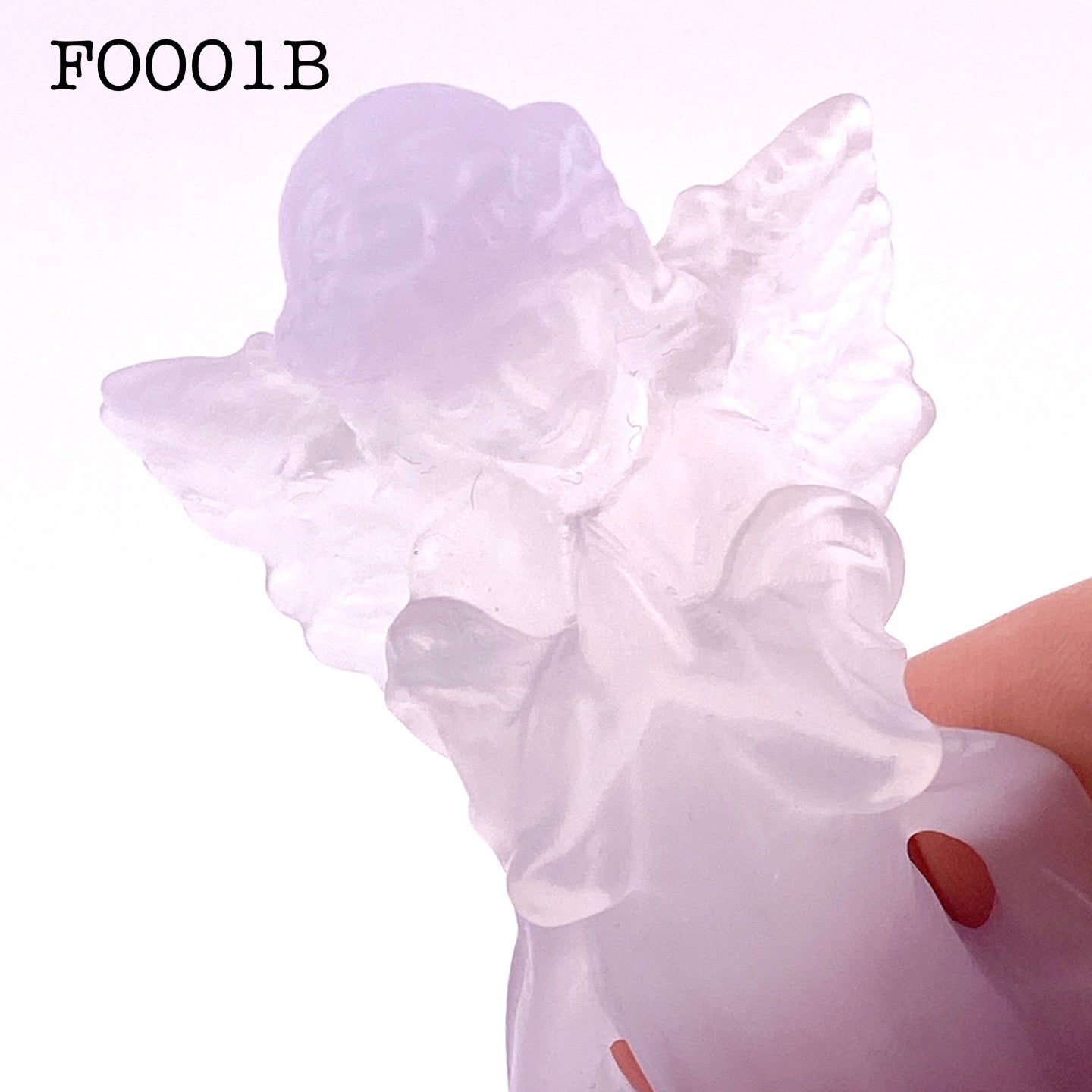 Fluorite angel SMALL ①【FO001A】【FO001B】【FO001C】【FO001D】