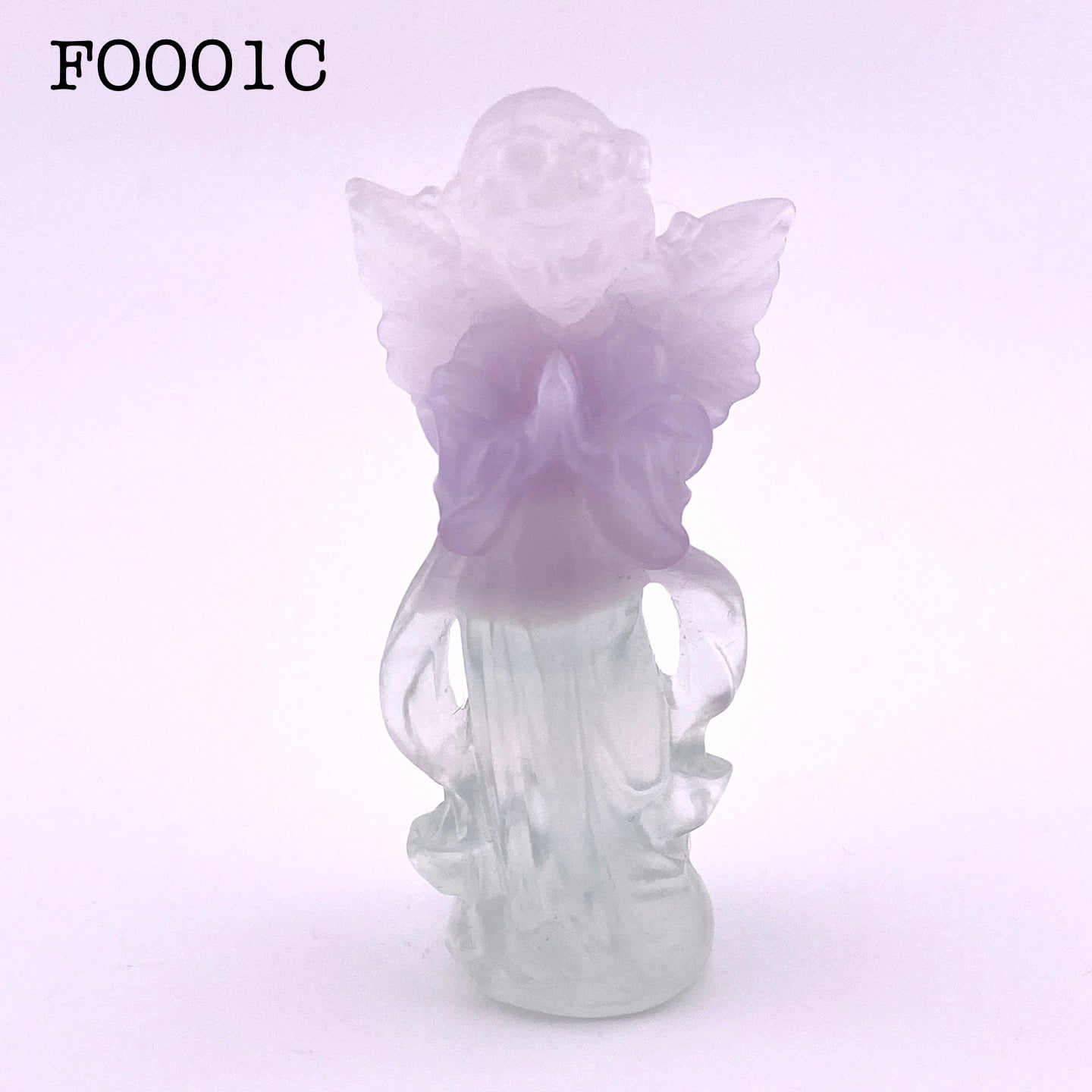 Fluorite angel SMALL ①【FO001A】【FO001B】【FO001C】【FO001D】