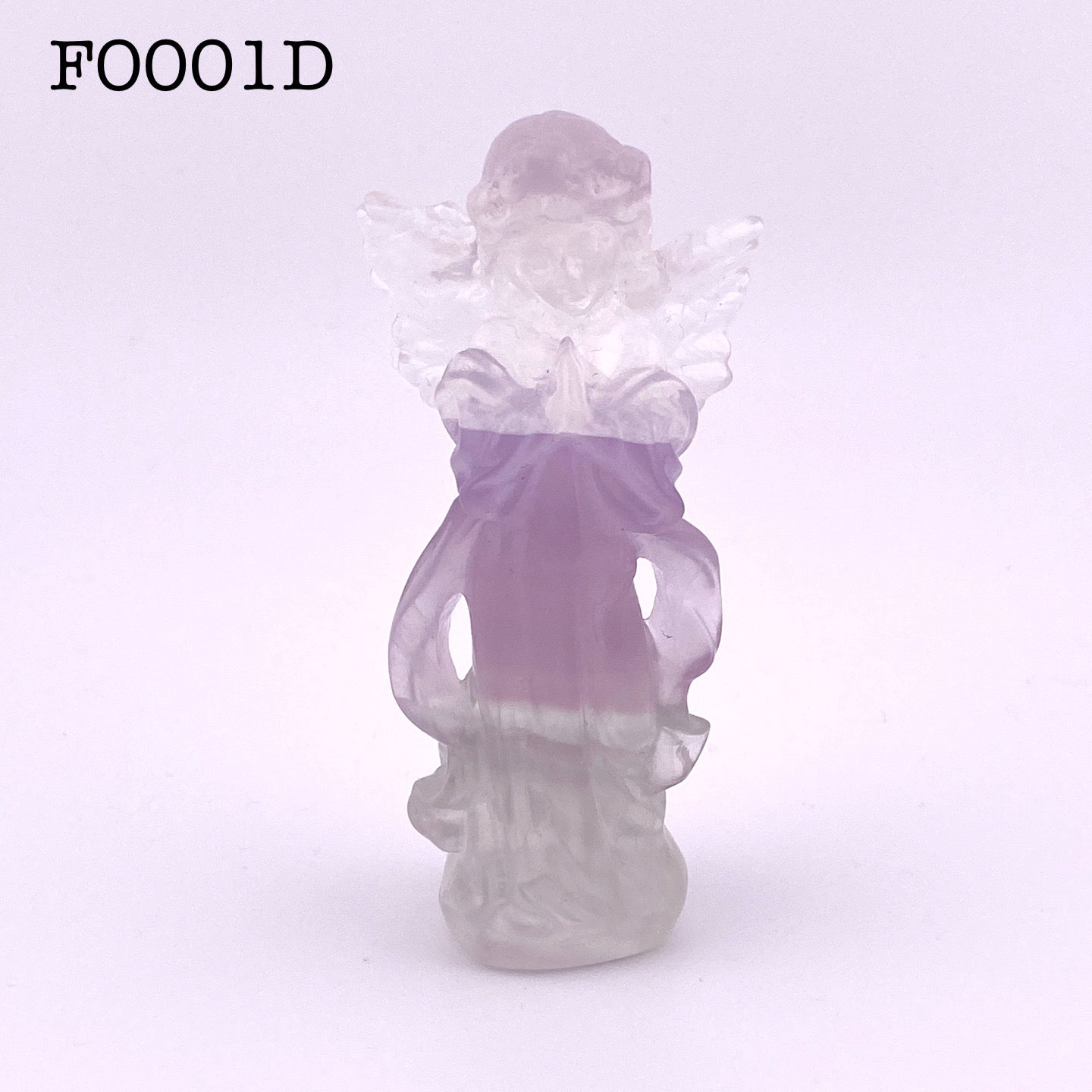 Fluorite angel SMALL ①【FO001A】【FO001B】【FO001C】【FO001D】