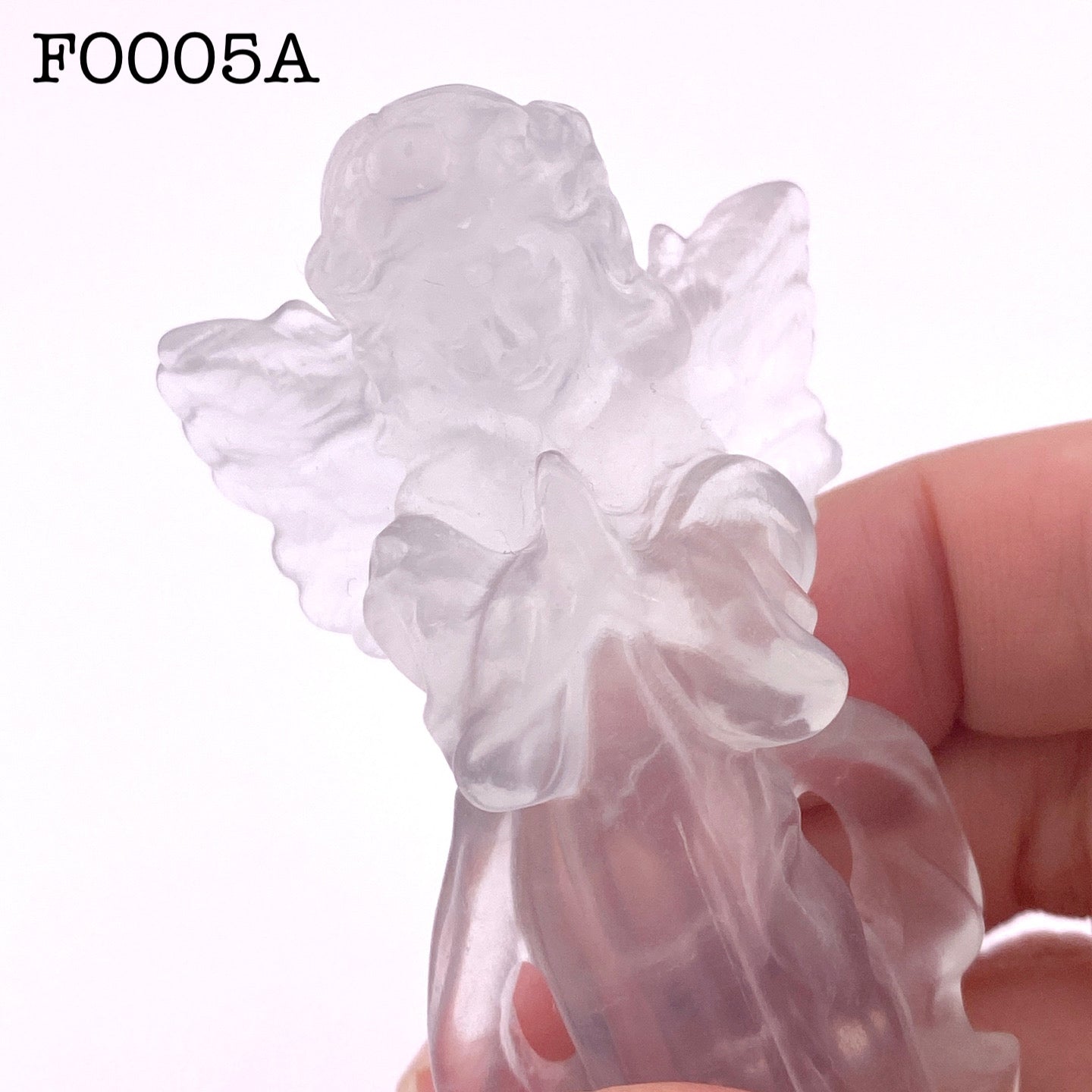 Fluorite angel SMALL ⑤【FO005A】【FO005B】【FO005C】【FO005D】【FO005E】