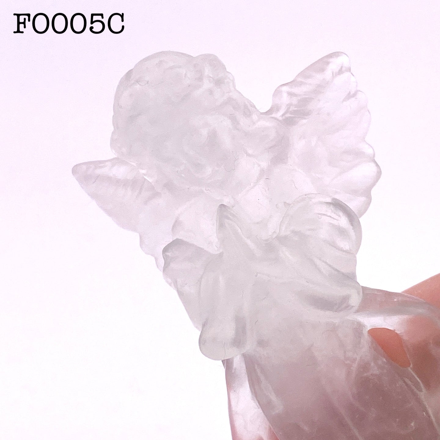 Fluorite angel SMALL ⑤【FO005A】【FO005B】【FO005C】【FO005D】【FO005E】