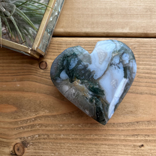 Mos agate heart 【SP010】