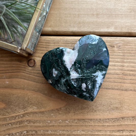 Mos agate heart 【SP011】