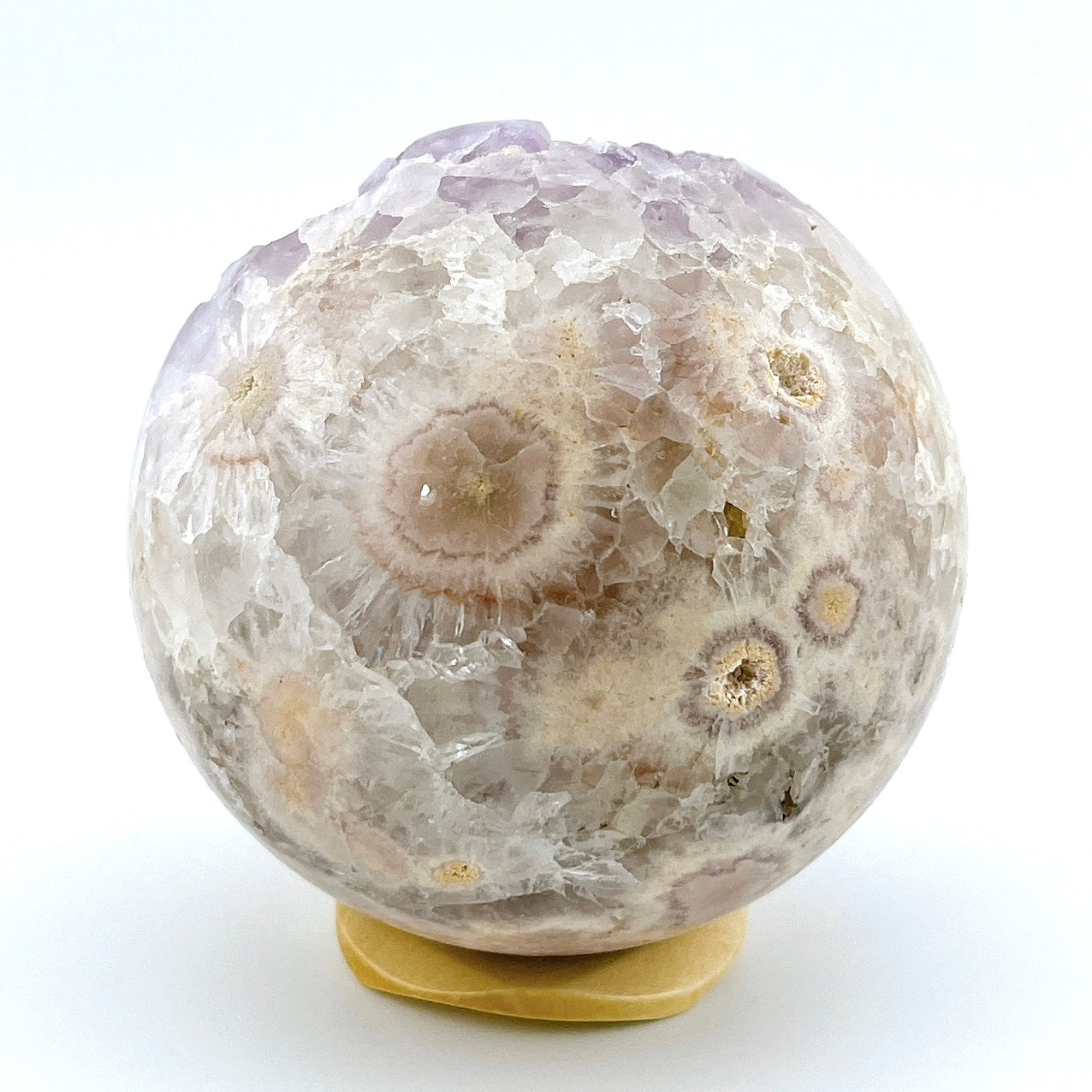 Pink amethyst sphere【PK011】