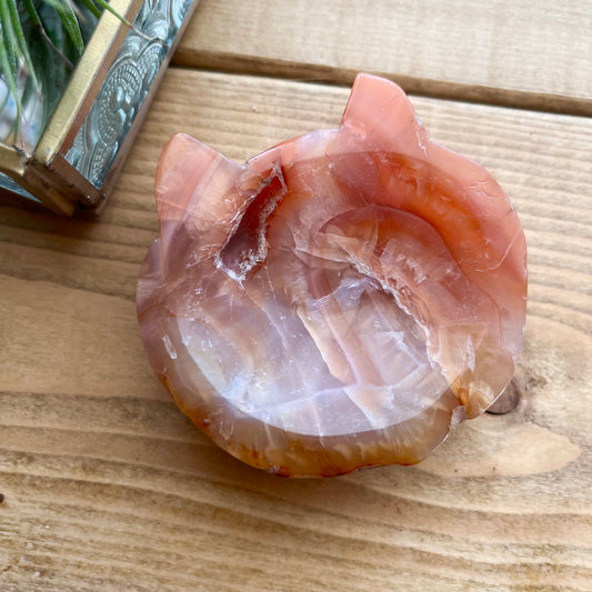 Agate cat plate【SP026】
