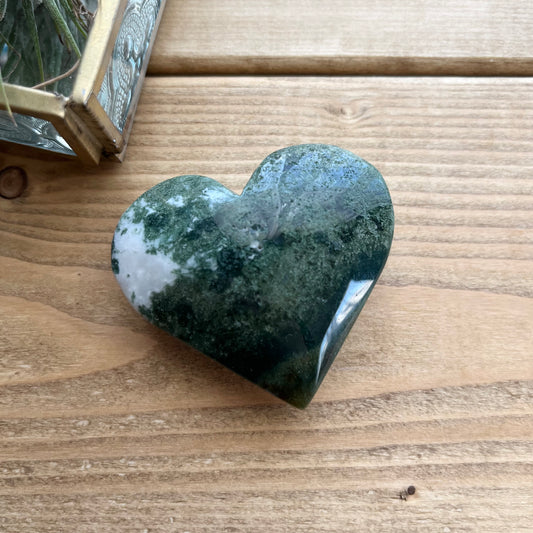 Mos agate heart 【SP022】