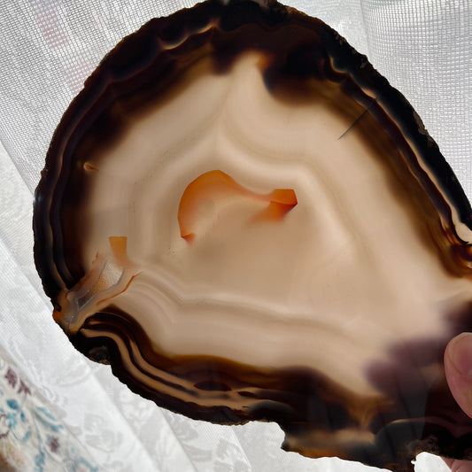 Agate excellent big plate【PL009A】