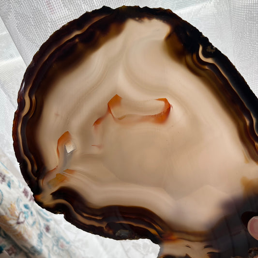 Agate excellent big plate【PL009B】