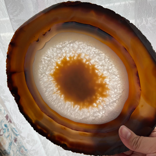 Agate excellent big plate【PL009D】