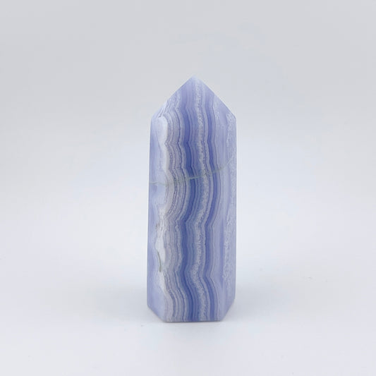 Blue lace agate  point 【BL001S】