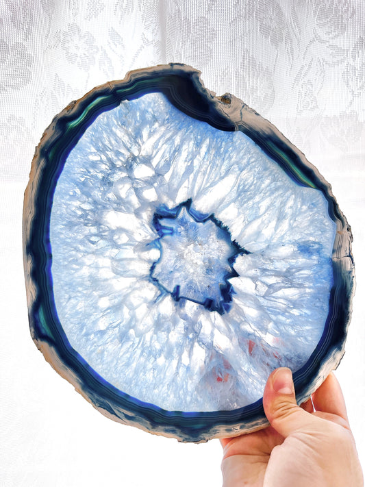 Agate excellent big plate【PL012C】