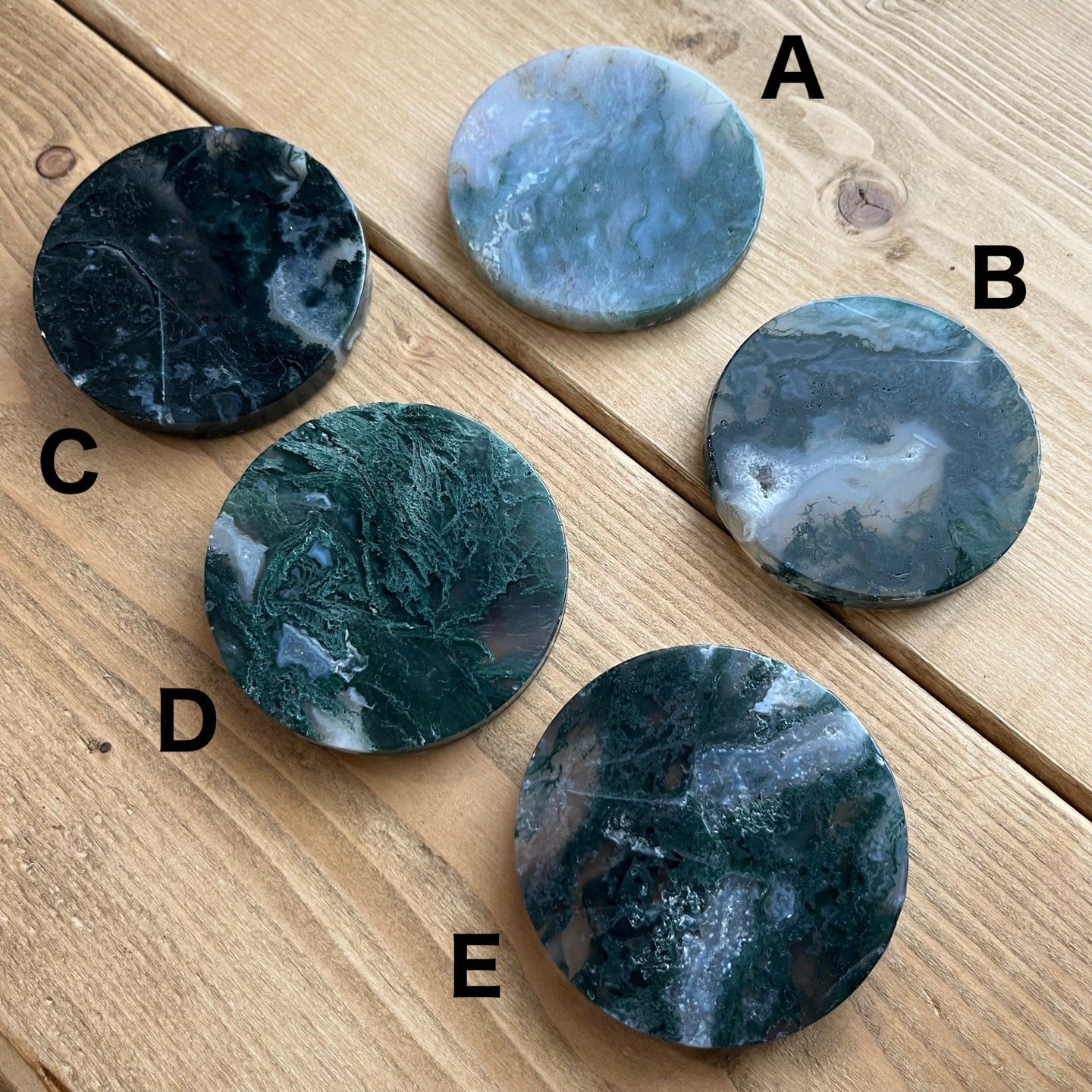 Mos agate mini plate【MO001A~E】